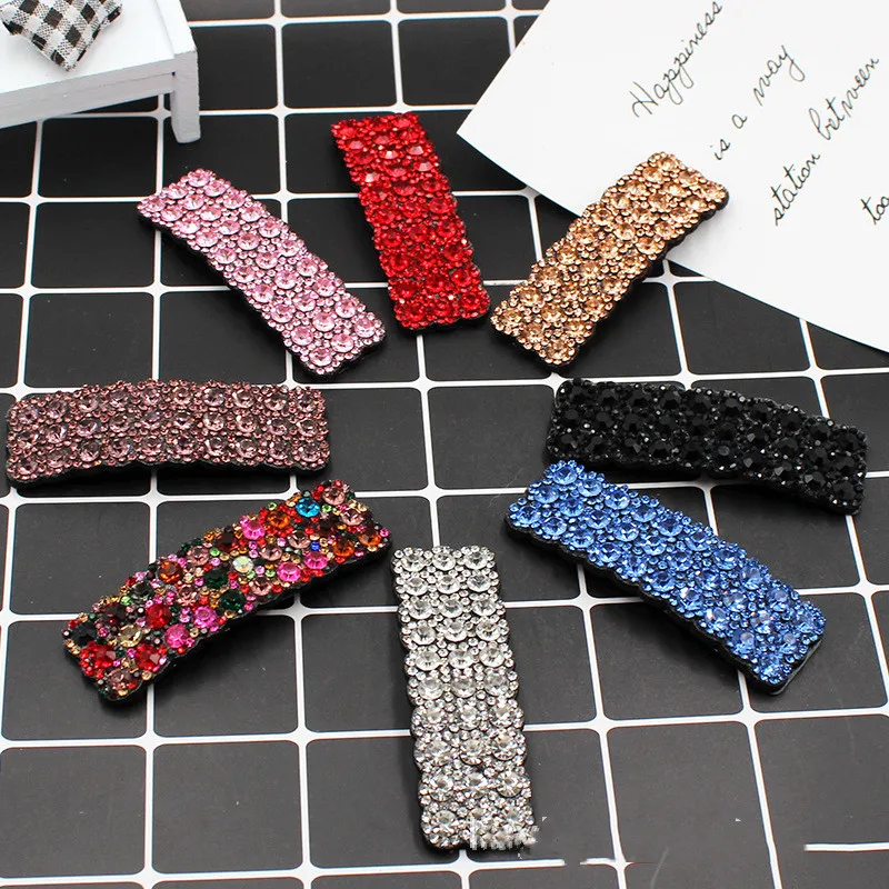 Jewelry Making Adults - รูปแบบการระเบิด INS สีขนาดใหญ่ rhinestone hairpin handmade