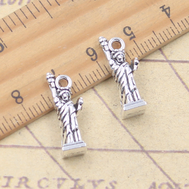 Jewelry Making York - 10pcs Charms New York อนุสาวรีย์เทพีเสรีภาพ 21x7x6