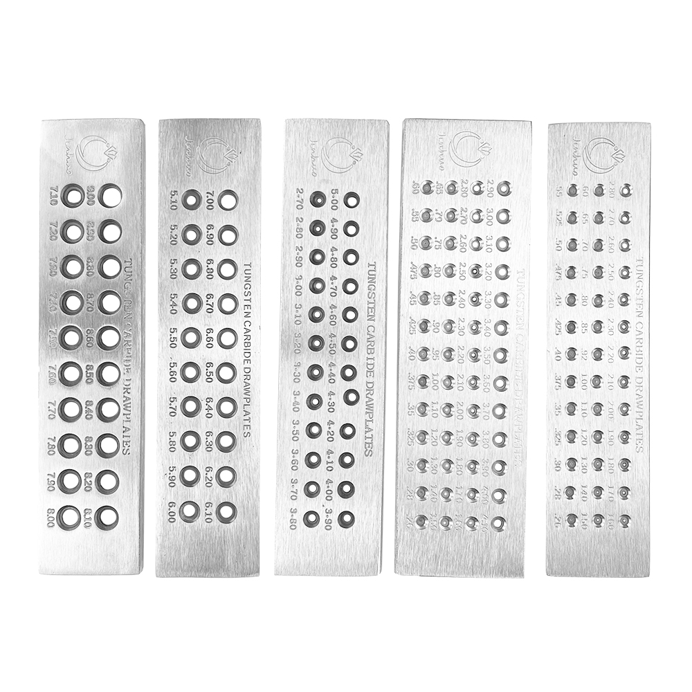 Jewelry Making Drawing - ทังสเตนคาร์ไบด์สายไฟ Drawplates รอบรูปร่างลวด Drawplate เครื่องประดับเครื่องประดับเครื่องมือเครื่องมือ Gold
