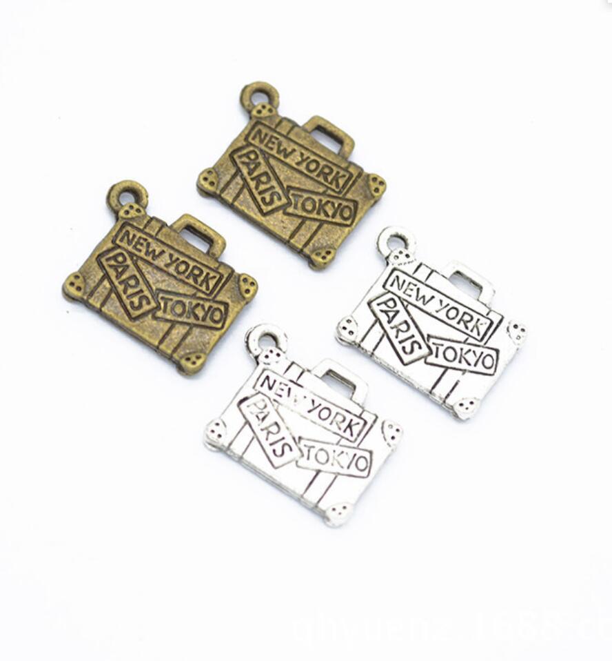 Jewelry Making Paris - 150 ชิ้น ชาร์ม กระเป๋าเดินทาง นิวยอร์ก ปารีส