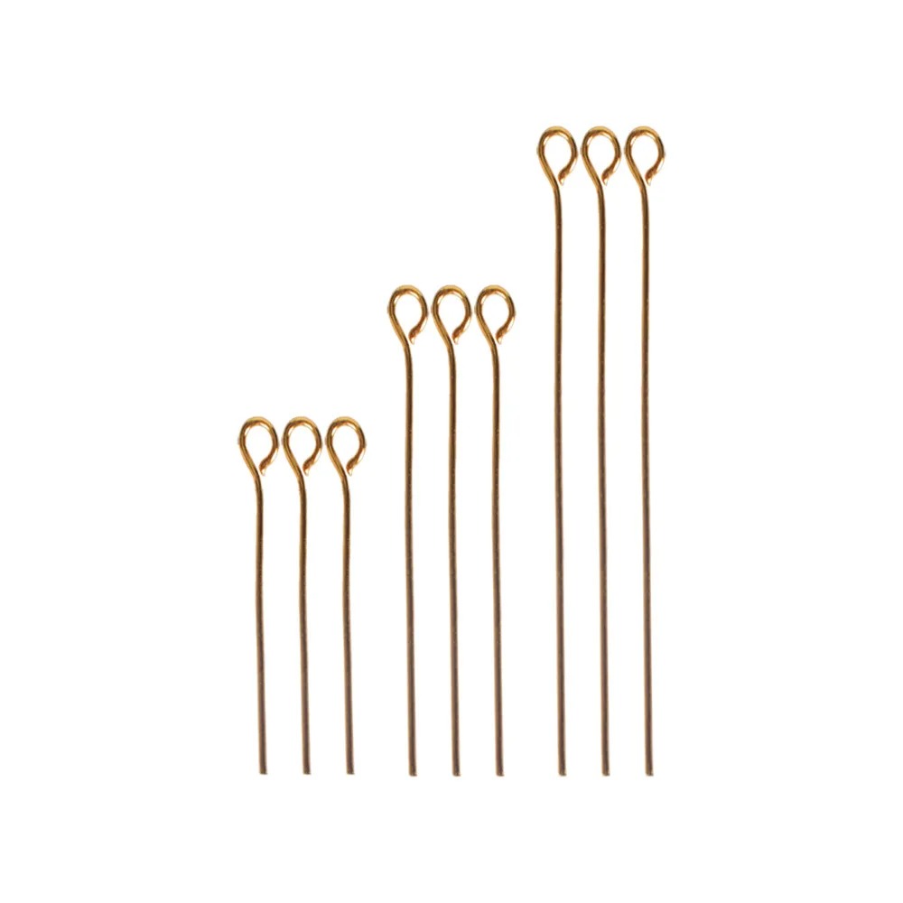 Jewelry Making Head Pins - เข็มโลหะขนาดเล็ก 200 ชิ้น ขนาด 16 20