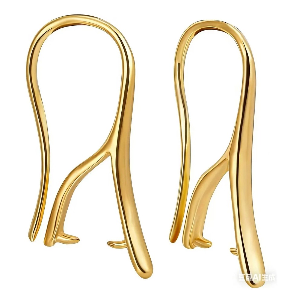 10/30 ชิ้น ต่างหูแบบหนีบสีขาว  - Jewelry Making Brass บทวิจารณ์และราคา