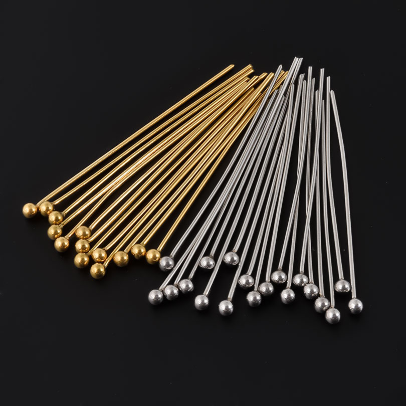 50 ชิ้น/ล็อต 18K Gold Plated B - Jewelry Making Drill บทวิจารณ์และราคา