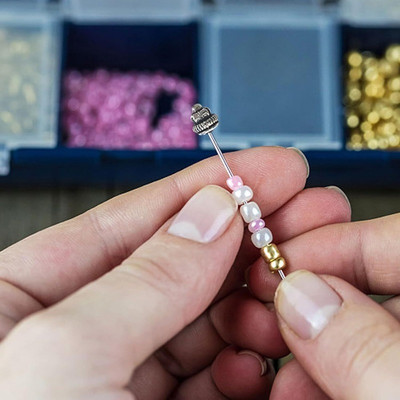 10 ชิ้น 55 มม./2.17 นิ้ว เข็มห - Jewelry Making Head Pins บทวิจารณ์และราคา