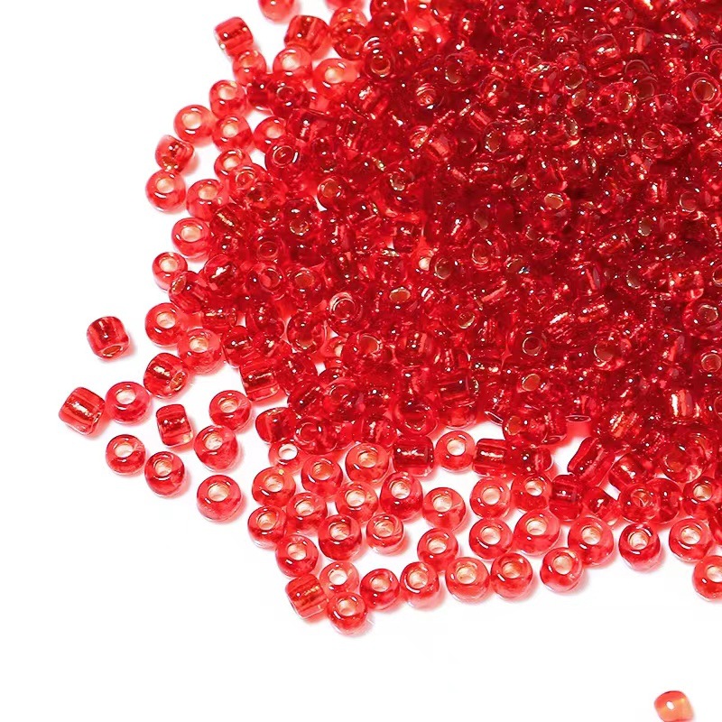 2 3 4 มม.แก้วขนาดเล็ก Seedbead - Seed Bead Tube บทวิจารณ์และราคา