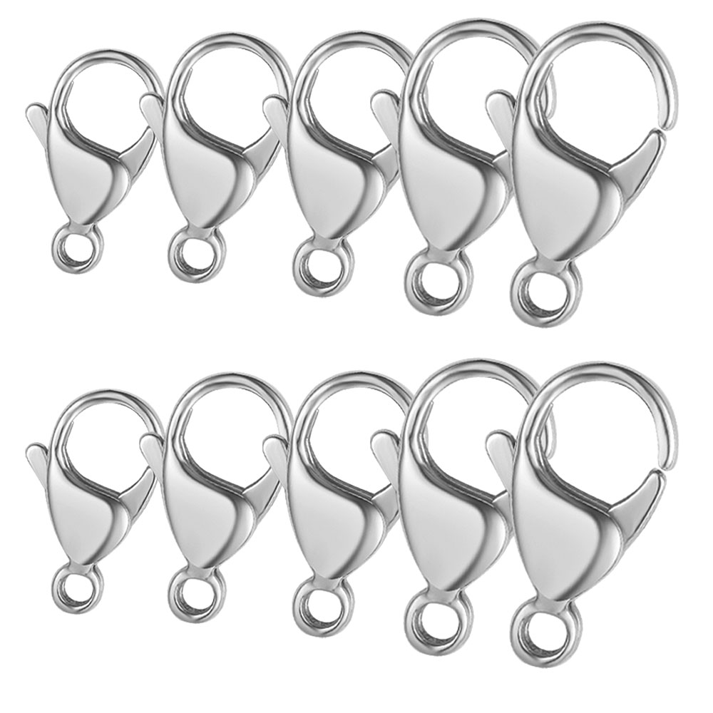 ตัวล็อคแบบก้ามปูสแตนเลส 316L ข - Jewelry Making Name บทวิจารณ์และราคา
