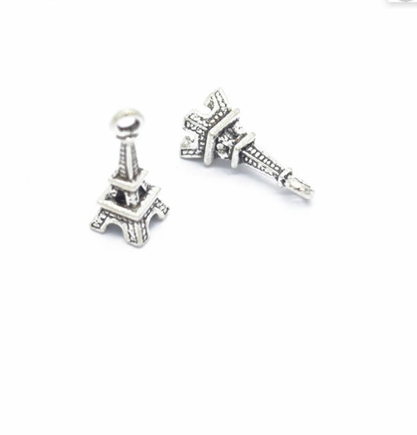 120 ชิ้น ชาร์มห้อยรูปหอไอเฟล ป - Jewelry Making Paris บทวิจารณ์และราคา