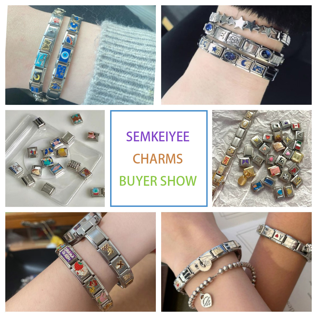 สร้อยข้อมือสแตนเลส สไตล์อิตาลี - Jewelry Making Rome บทวิจารณ์และราคา