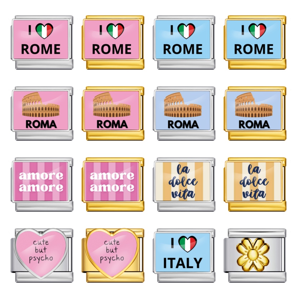 สร้อยข้อมือสแตนเลส สไตล์อิตาลี - Jewelry Making Rome บทวิจารณ์และราคา