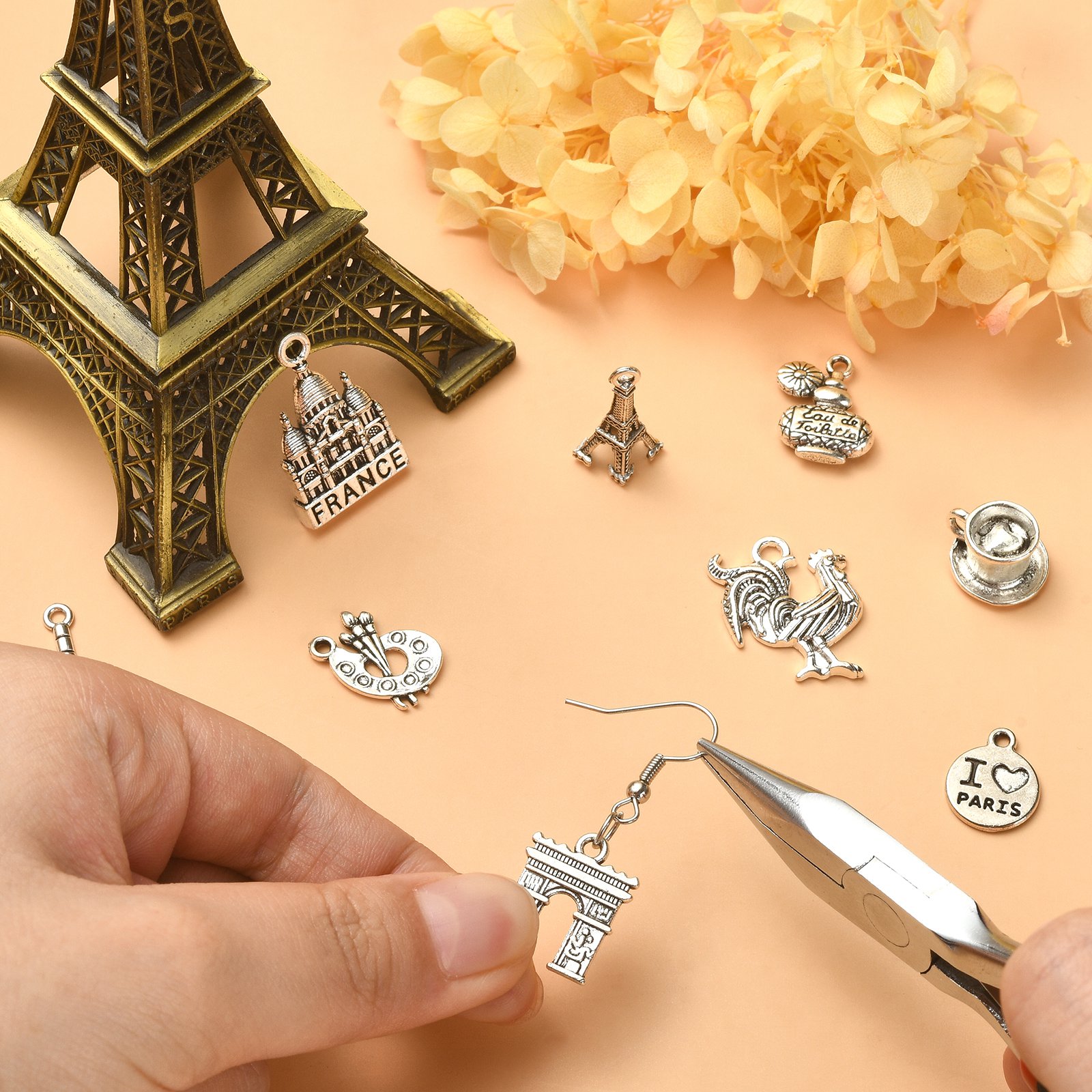 PandaHall ชุด 100 ชิ้น 10 แบบ  - Jewelry Making Paris บทวิจารณ์และราคา
