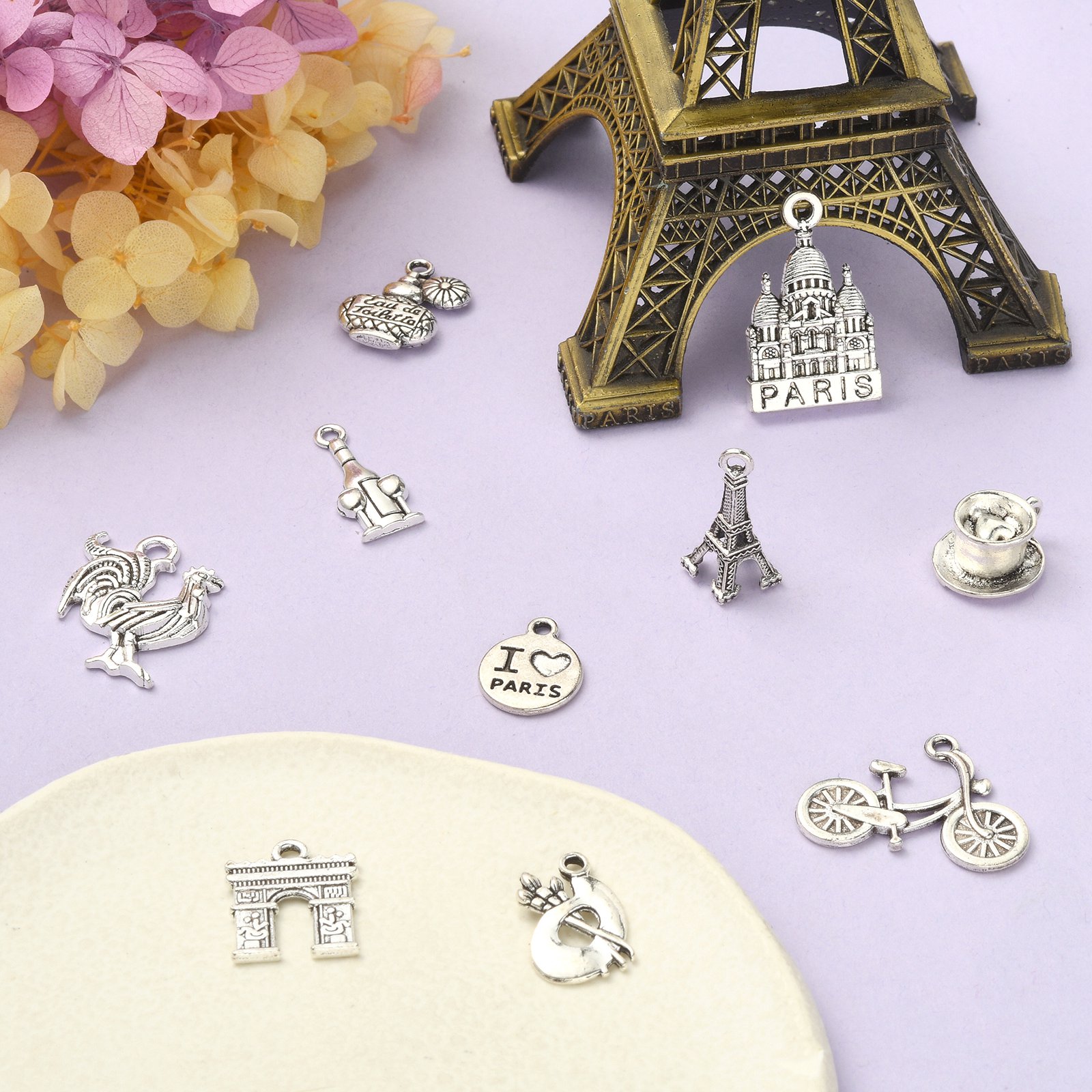 PandaHall ชุด 100 ชิ้น 10 แบบ  - Jewelry Making Paris บทวิจารณ์และราคา