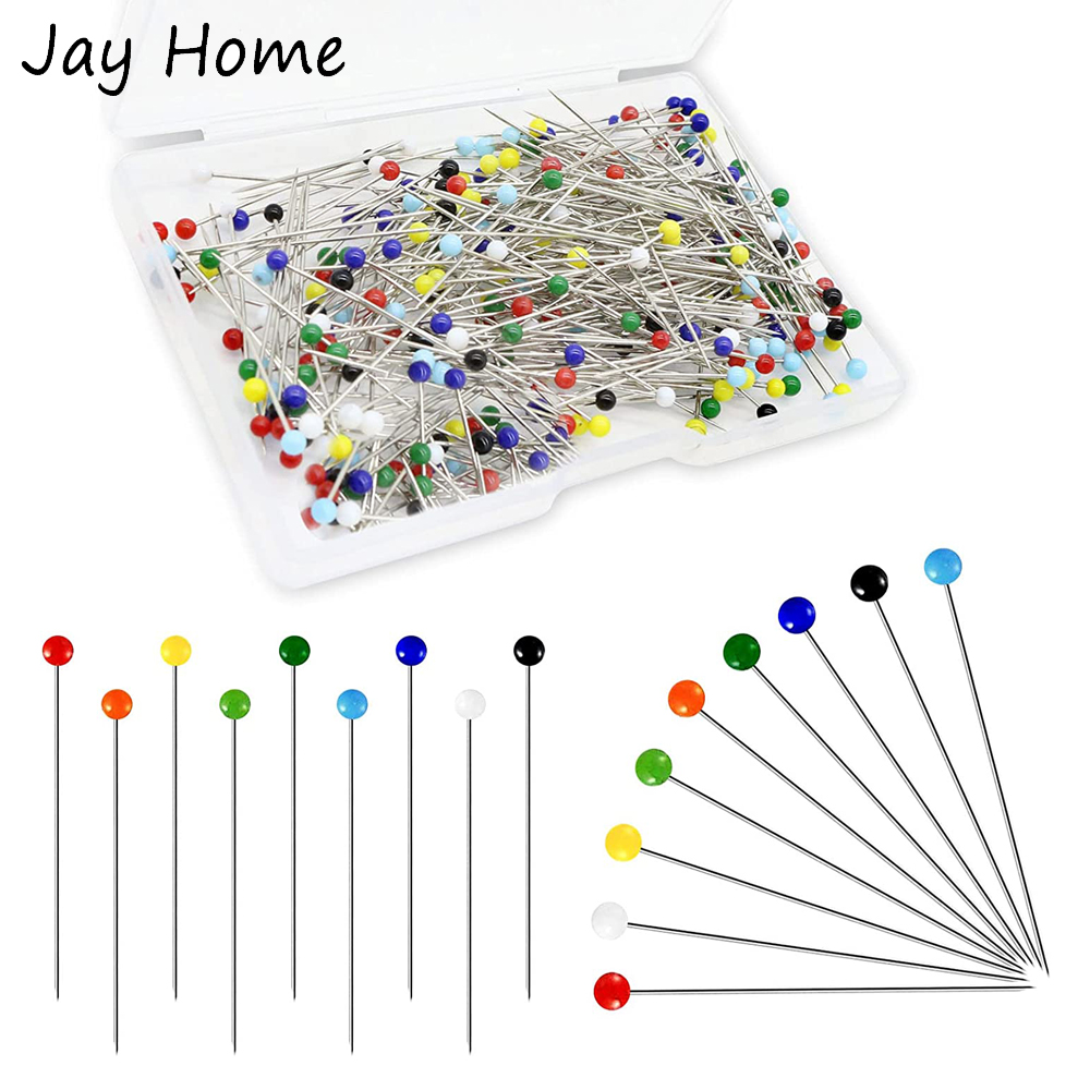 250PCS เย็บ Pins Multicolor หั - Jewelry Making Head Pins บทวิจารณ์และราคา