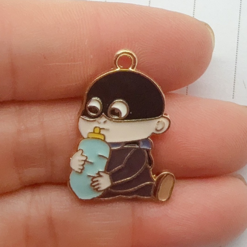 จี้การ์ตูนลายหยดน้ำมันอัลลอยด์ - Jewelry Making Accessories บทวิจารณ์และราคา