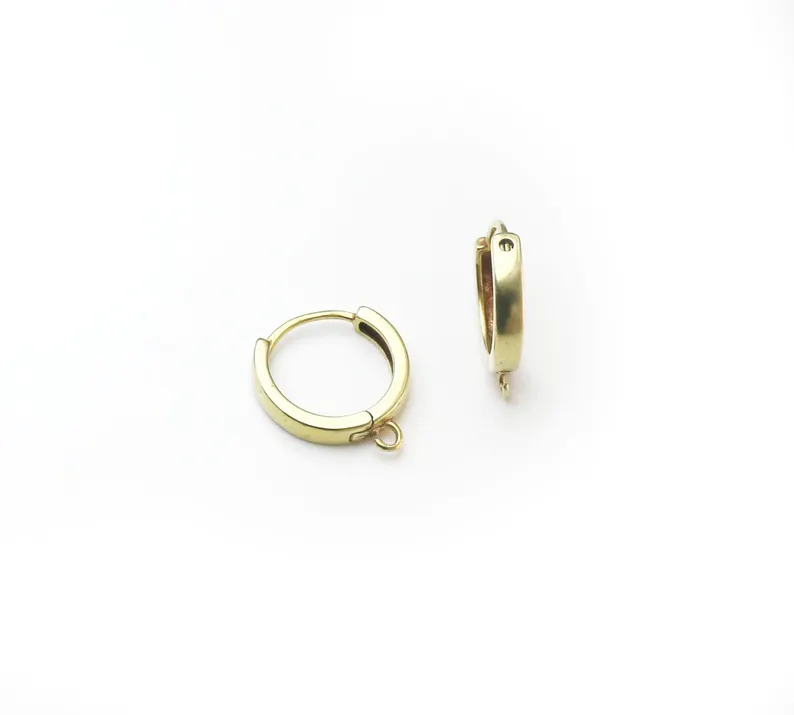 10 ชิ้นทองเหลืองห่วงหู, Leverb - Jewelry Making Metal Supplies บทวิจารณ์และราคา