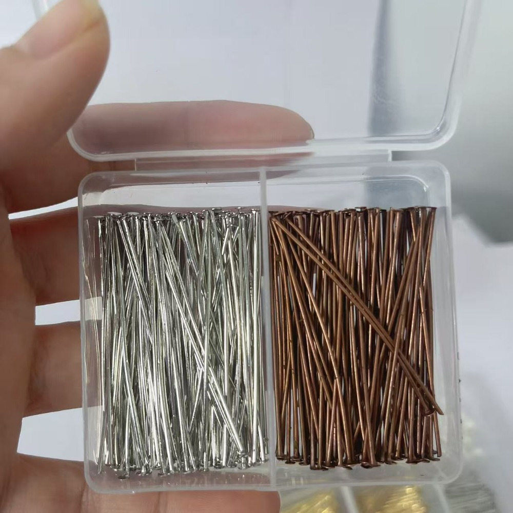 เข็มหัวเหล็กขนาด 30/40/50 มม.  - Jewelry Making Head Pins บทวิจารณ์และราคา