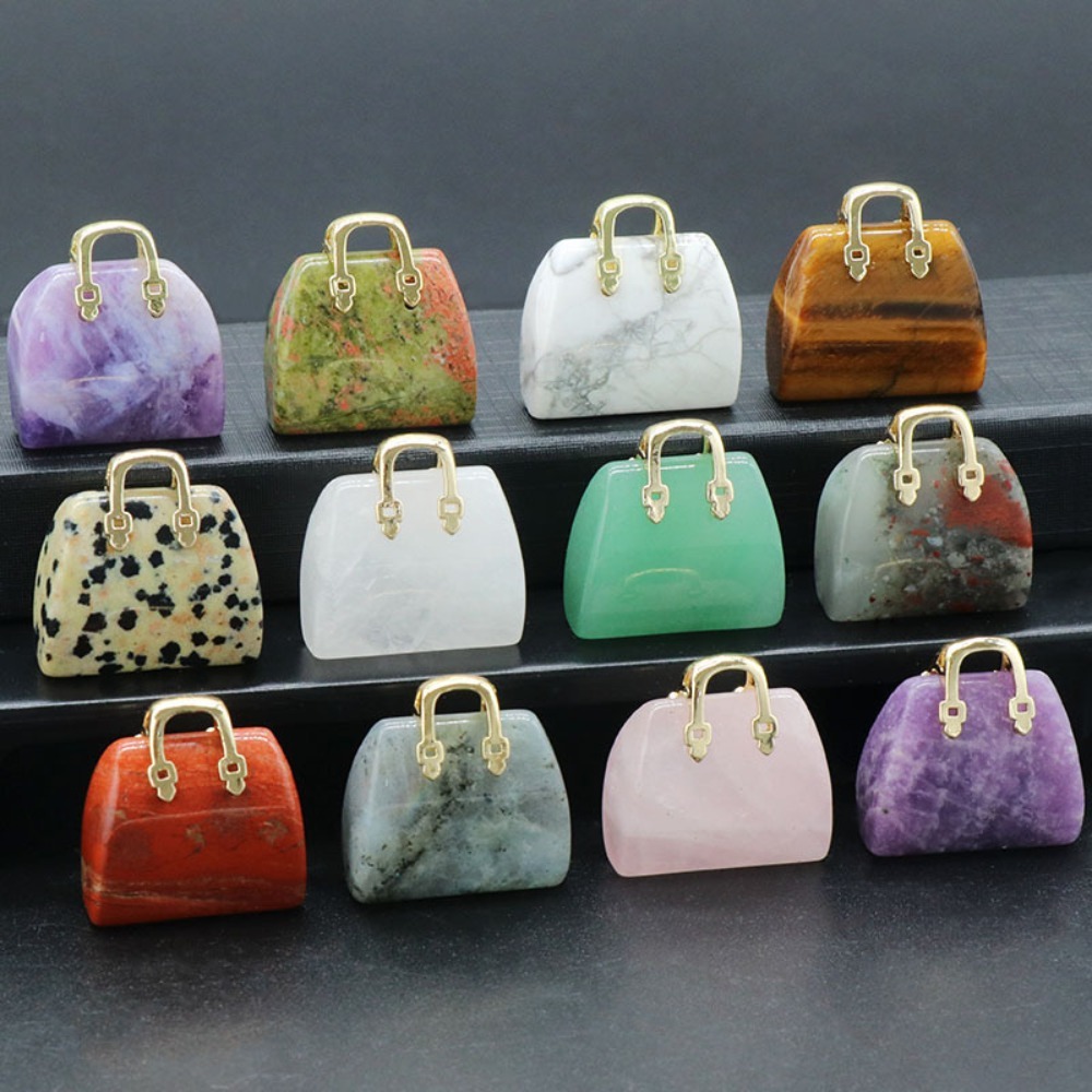 จี้รูปกระเป๋าถือขนาดเล็ก 25x28 - Jewelry Making Event บทวิจารณ์และราคา