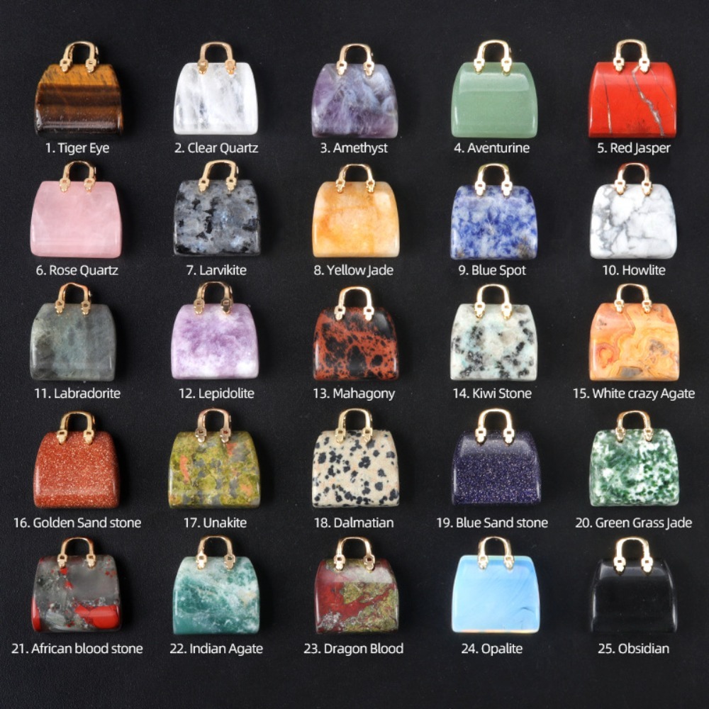 จี้รูปกระเป๋าถือขนาดเล็ก 25x28 - Jewelry Making Event บทวิจารณ์และราคา