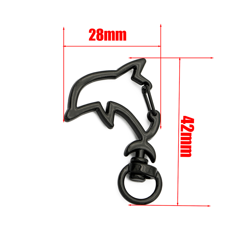 ตะขอเกี่ยวโลหะรูปปลาโลมาสีลูกก - Jewelry Making Metal Supplies บทวิจารณ์และราคา