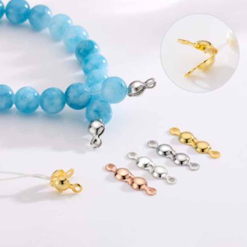 ตัวล็อคปลายลูกปัดเงินแท้ 925 จ - Jewelry Making Name บทวิจารณ์และราคา