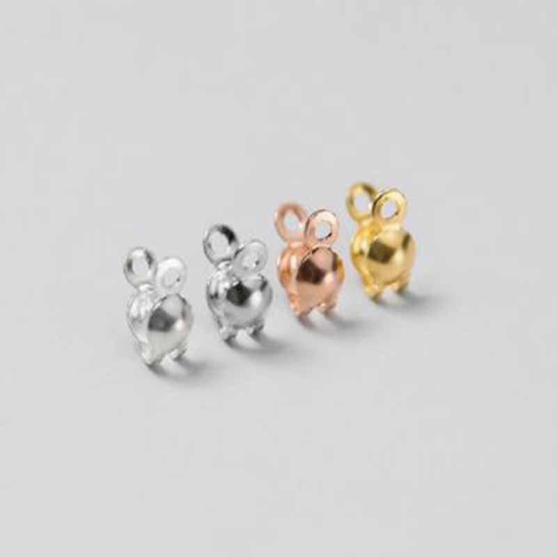 ตัวล็อคปลายลูกปัดเงินแท้ 925 จ - Jewelry Making Name บทวิจารณ์และราคา