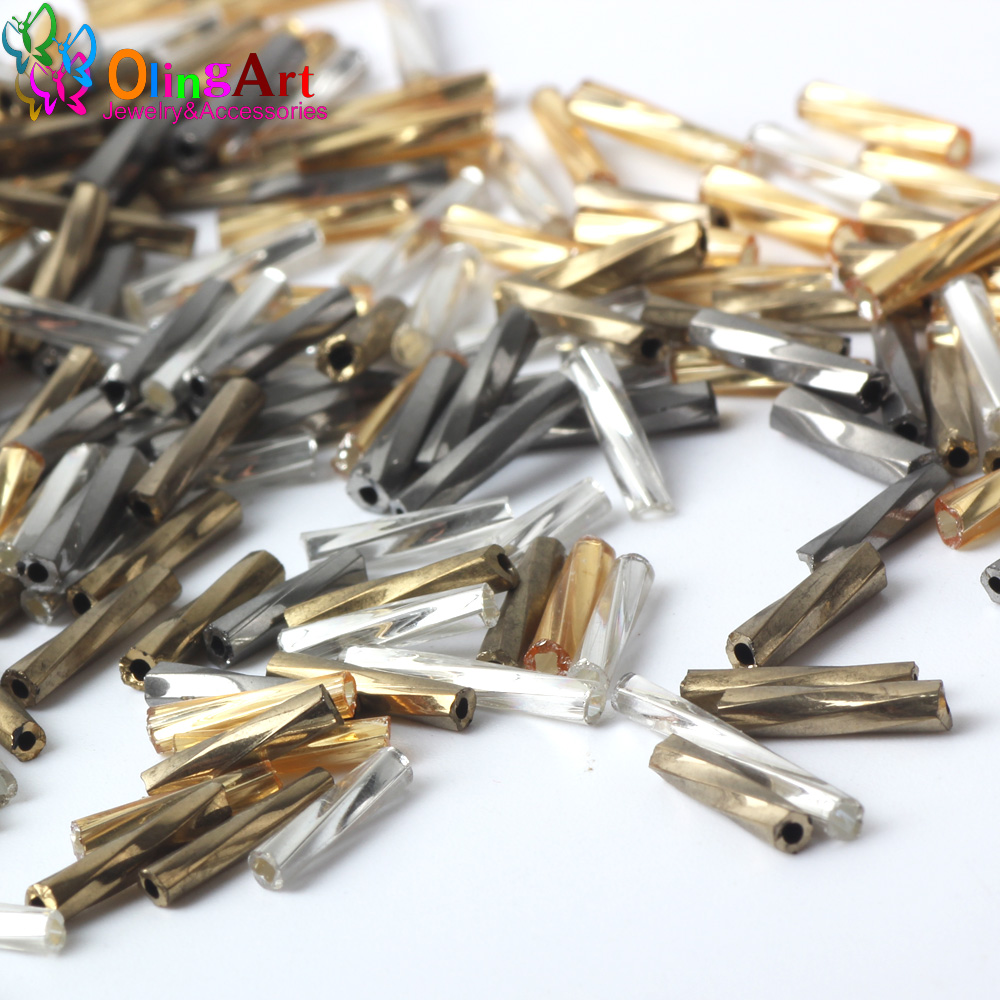 ลูกปัดแก้วหลากสี OlingArt ขนาด - Seed Bead Tube บทวิจารณ์และราคา