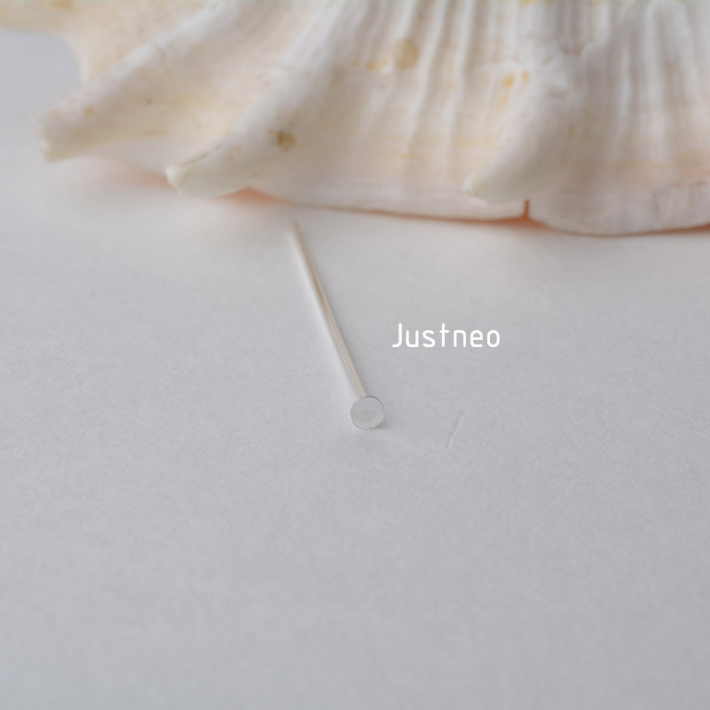 เข็มเงินแท้ 925 หัวแบน, เข็มเง - Jewelry Making Head Pins บทวิจารณ์และราคา