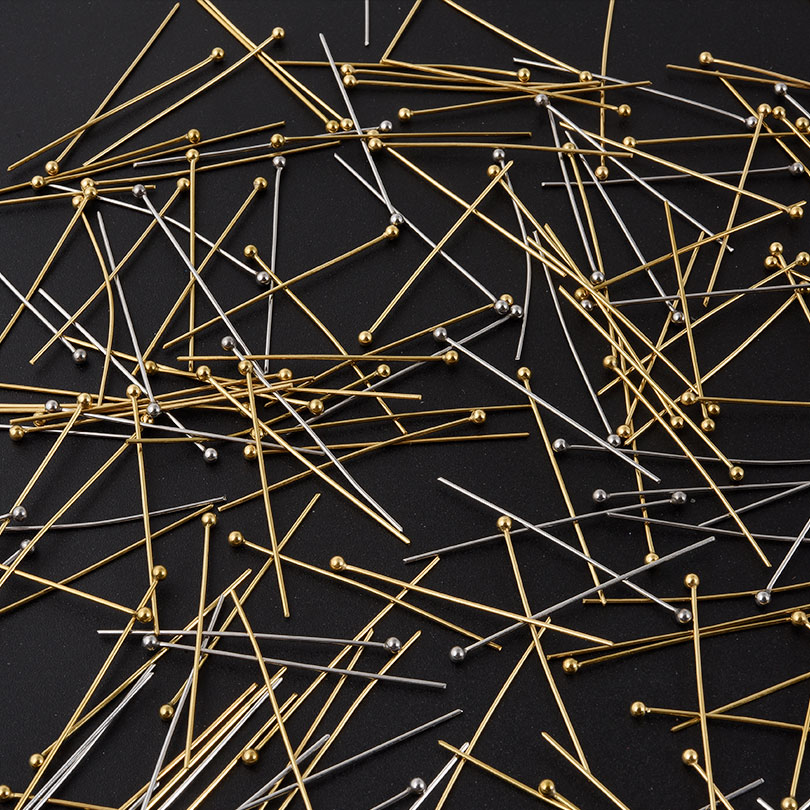หมุดหัวบอลสแตนเลส 200 ชิ้น สำห - Jewelry Making Head Pins บทวิจารณ์และราคา