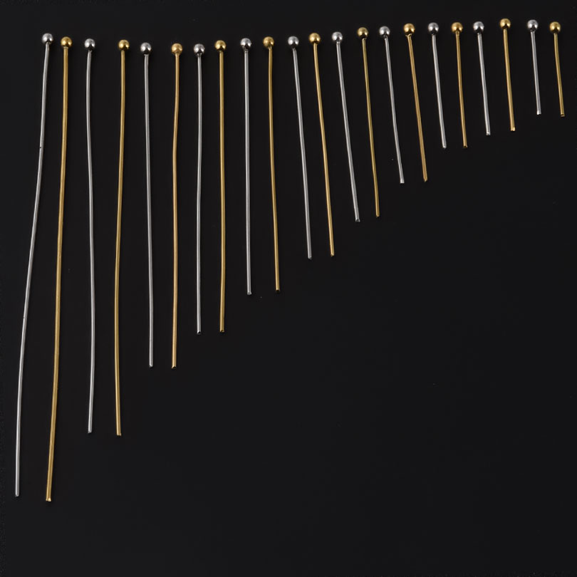 หมุดหัวบอลสแตนเลส 200 ชิ้น สำห - Jewelry Making Head Pins บทวิจารณ์และราคา