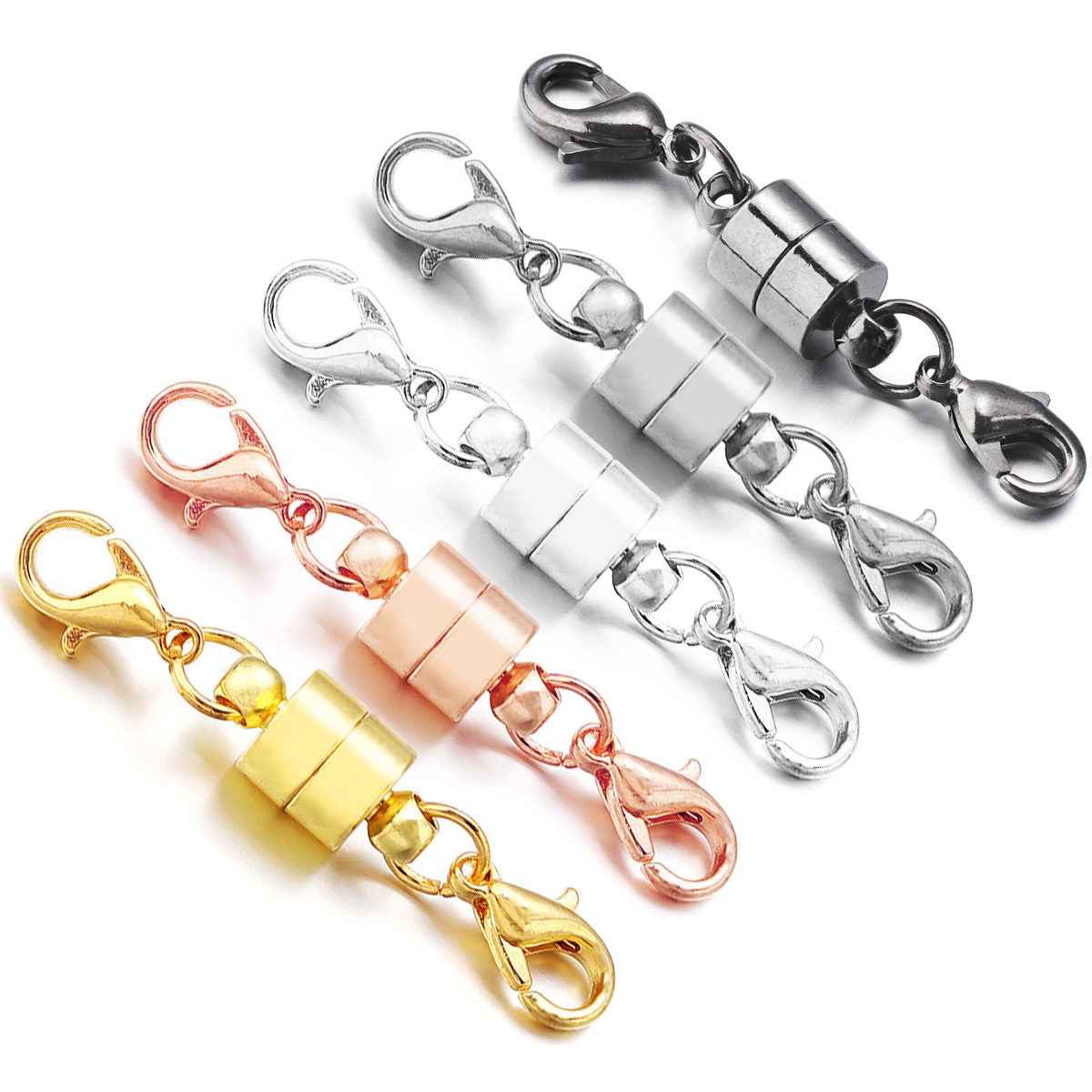 ตัวล็อคแม่เหล็ก 5 ชุด/ชุด พร้อ - Jewelry Making Brass บทวิจารณ์และราคา