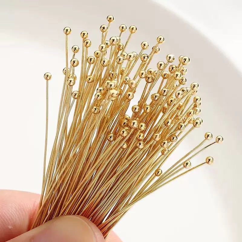 200 ชิ้น/ล็อต หมุดหัวบอลโลหะสี - Jewelry Making Head Pins บทวิจารณ์และราคา
