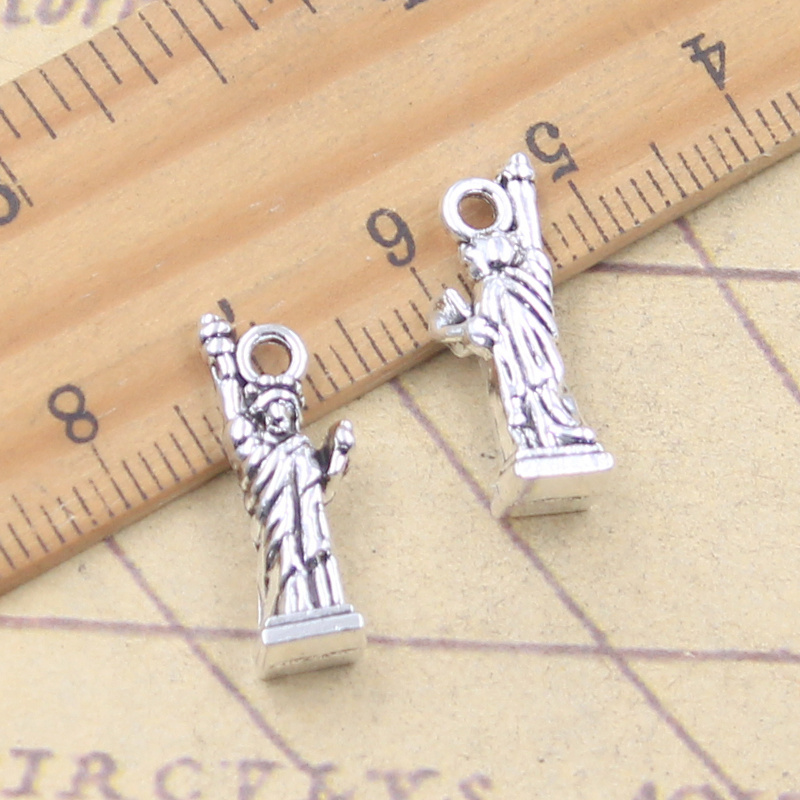 10pcs Charms New York อนุสาวรี - Jewelry Making York บทวิจารณ์และราคา