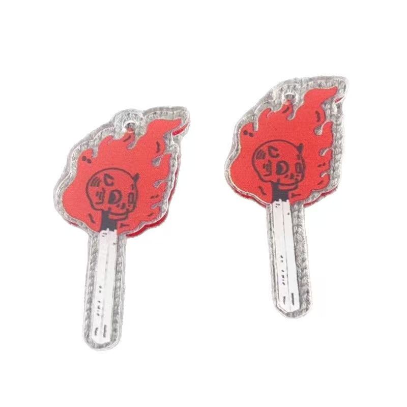 จี้อะคริลิคทรงหัวกะโหลก 10 ชิ้ - Jewelry Making Accessories บทวิจารณ์และราคา