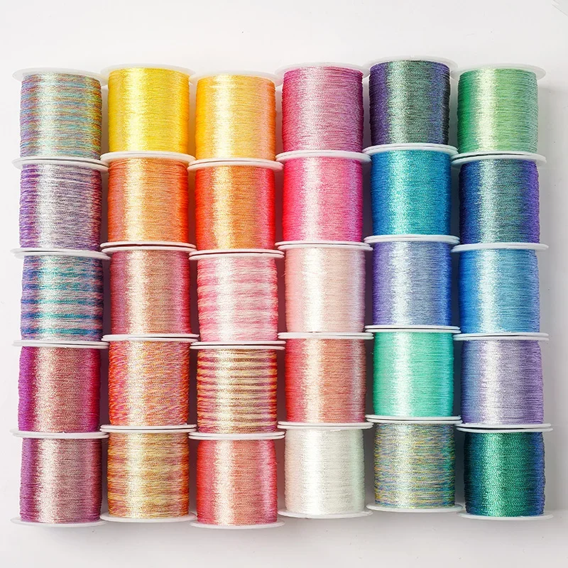 0.2มม.ที่มีสีสันทองด้ายสายคล้อ - Jewelry Making Event บทวิจารณ์และราคา