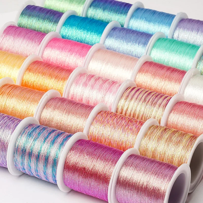 0.2มม.ที่มีสีสันทองด้ายสายคล้อ - Jewelry Making Event บทวิจารณ์และราคา