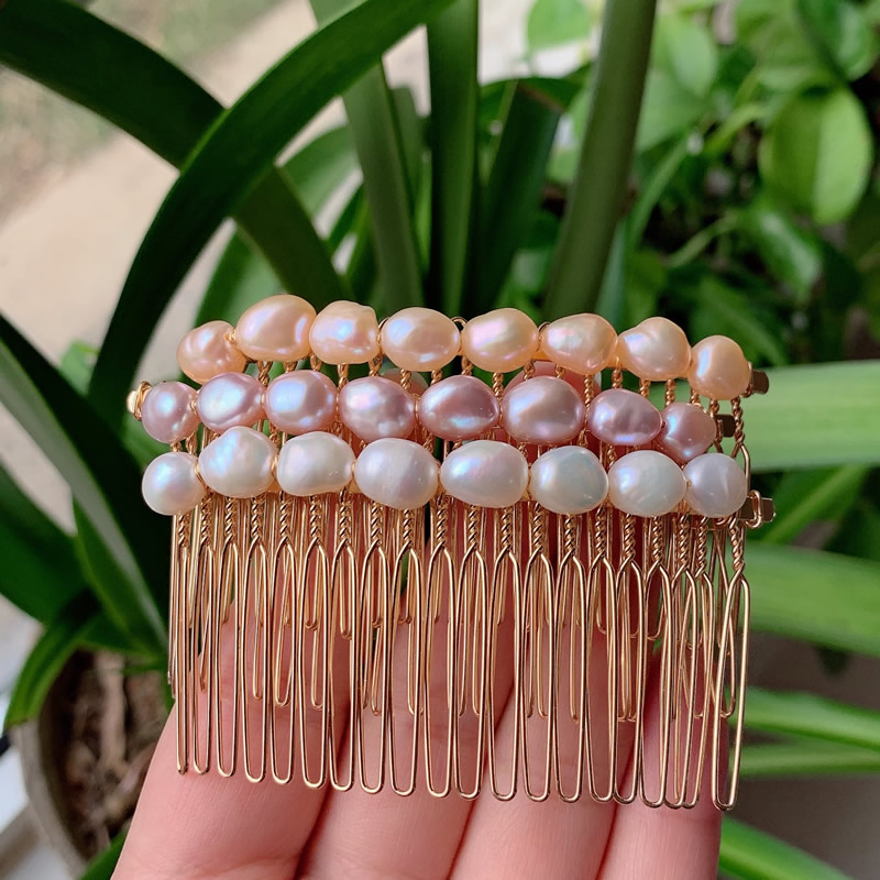 Elegant ไข่มุกน้ำจืดธรรมชาติเค - Jewelry Making Adults บทวิจารณ์และราคา