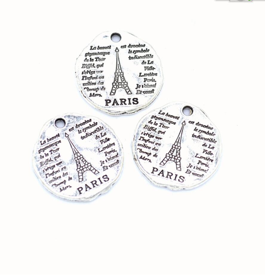 5 ชิ้น ชาร์มส์ ปารีส หอไอเฟล ท - Jewelry Making Paris บทวิจารณ์และราคา