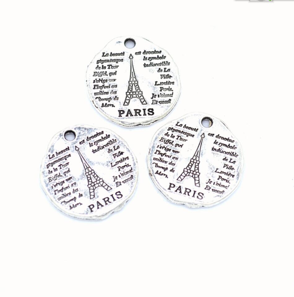 5 ชิ้น ชาร์มส์ ปารีส หอไอเฟล ท - Jewelry Making Paris บทวิจารณ์และราคา