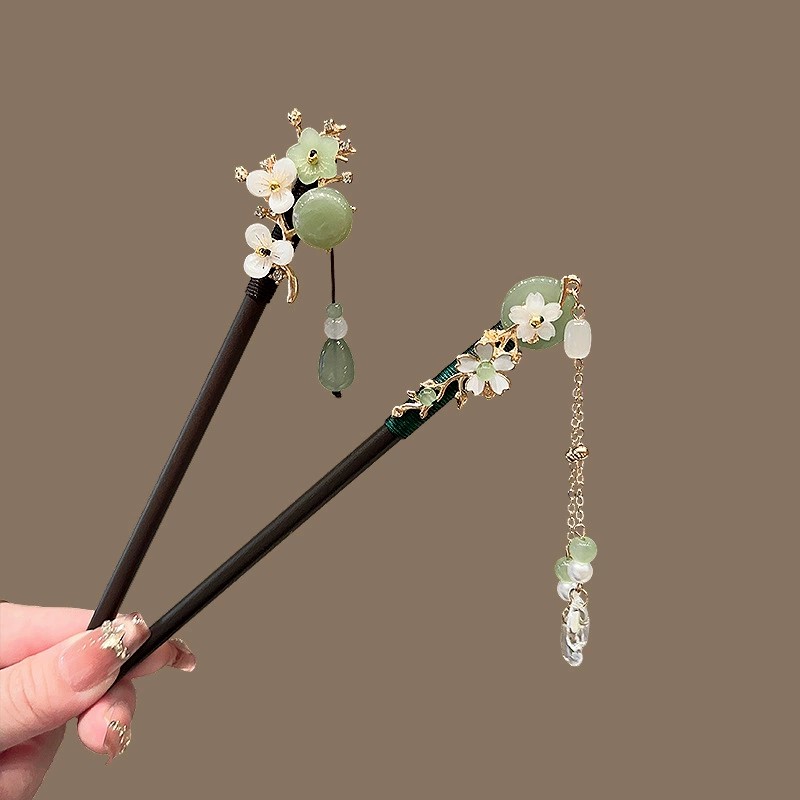 กิ๊บติดผมไม้โบราณสำหรับผู้หญิง - Jewelry Making Adults บทวิจารณ์และราคา