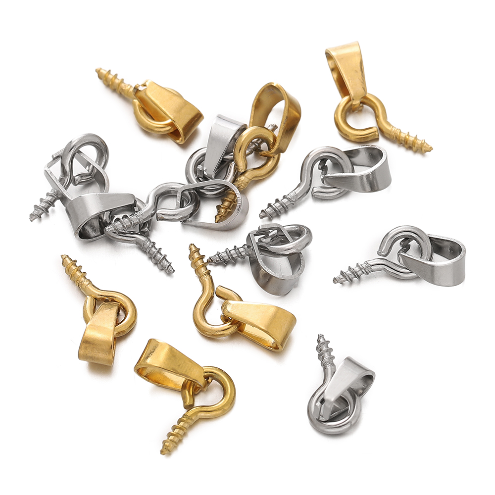 20pcs สแตนเลสสตีลสกรู Eye Pins - Jewelry Making Drill บทวิจารณ์และราคา