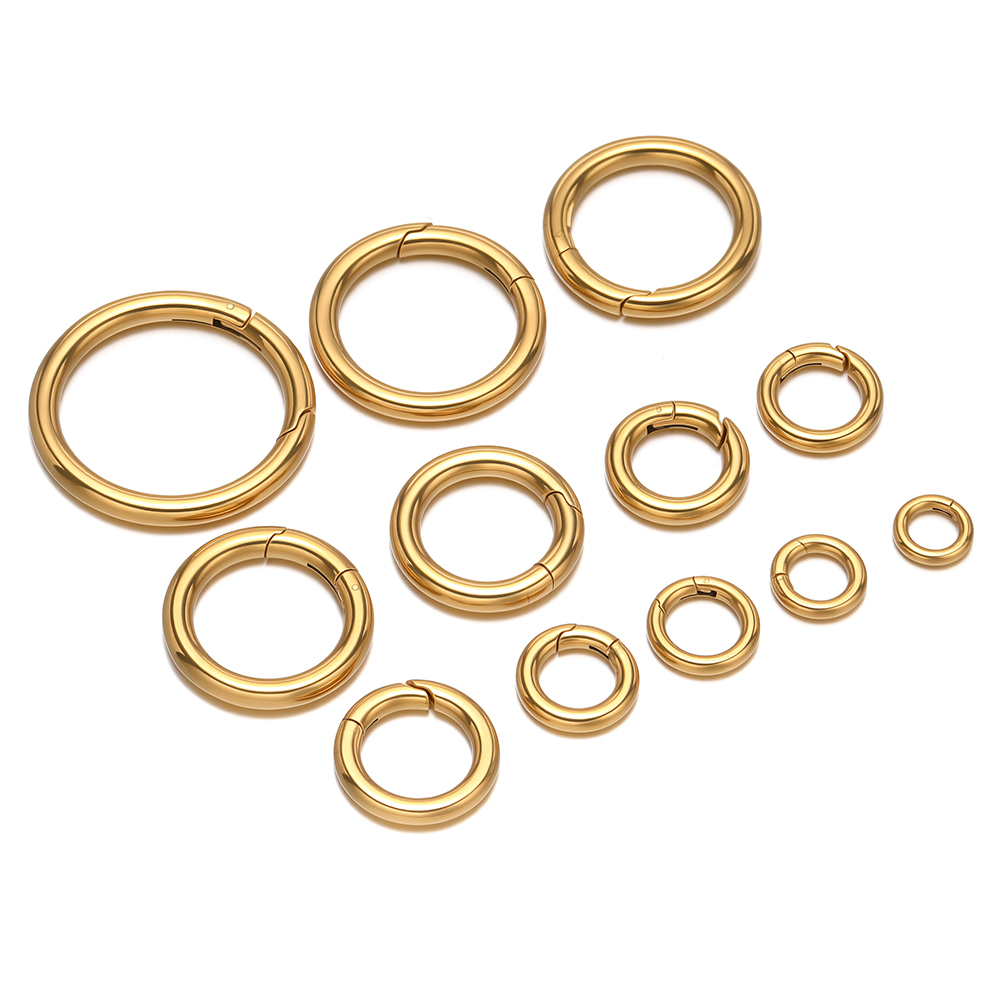 ตัวล็อคสปริงทรงกลม 2 ชิ้น/ล็อต - Jewelry Making Name บทวิจารณ์และราคา