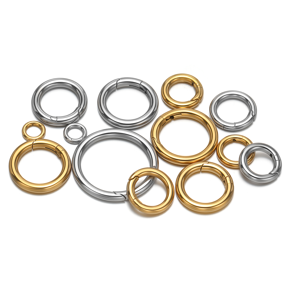 ตัวล็อคสปริงทรงกลม 2 ชิ้น/ล็อต - Jewelry Making Name บทวิจารณ์และราคา