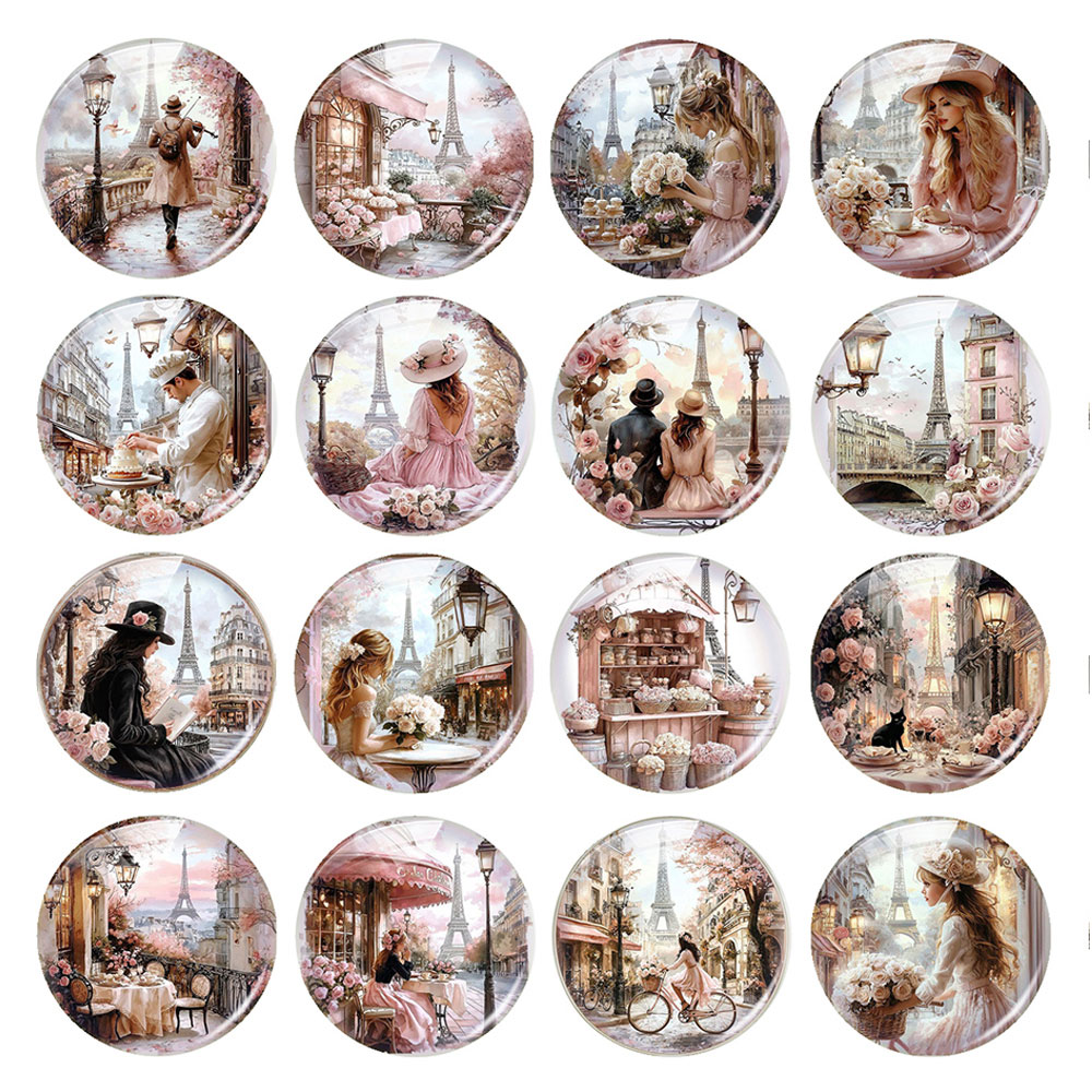 คาโบชองแก้วรูปทรงกลม/วงรี/สี่เ - Jewelry Making Paris บทวิจารณ์และราคา