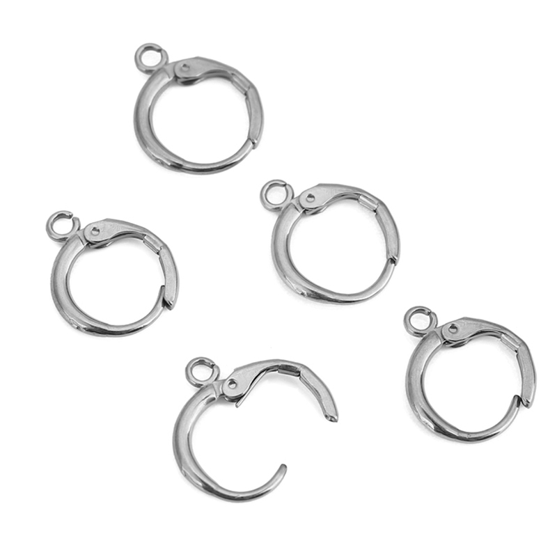 ตะขอเกี่ยวต่างหูแบบไม่ก่อให้เก - Jewelry Making Metal Supplies บทวิจารณ์และราคา