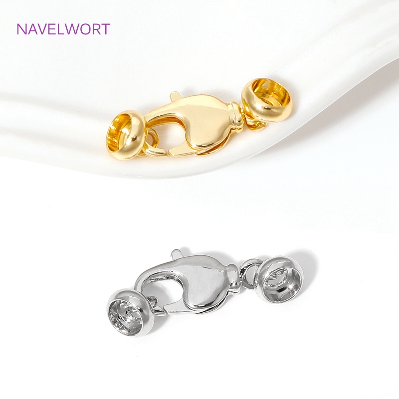 18K ทองชุบทองเหลือง Clasps กุ้ - Jewelry Making Metal Supplies บทวิจารณ์และราคา