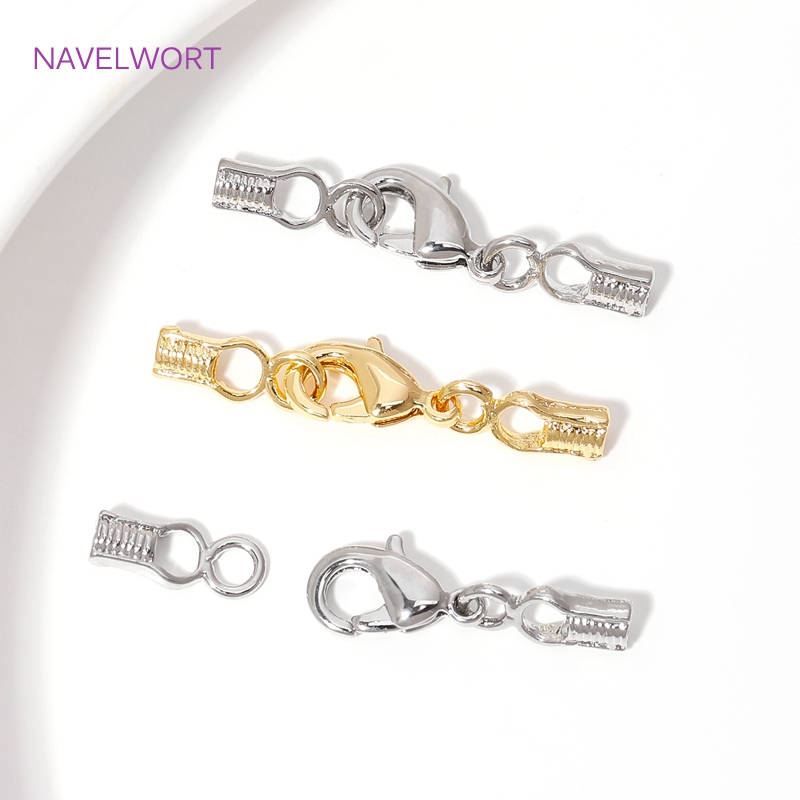 18K ทองชุบทองเหลือง Clasps กุ้ - Jewelry Making Metal Supplies บทวิจารณ์และราคา