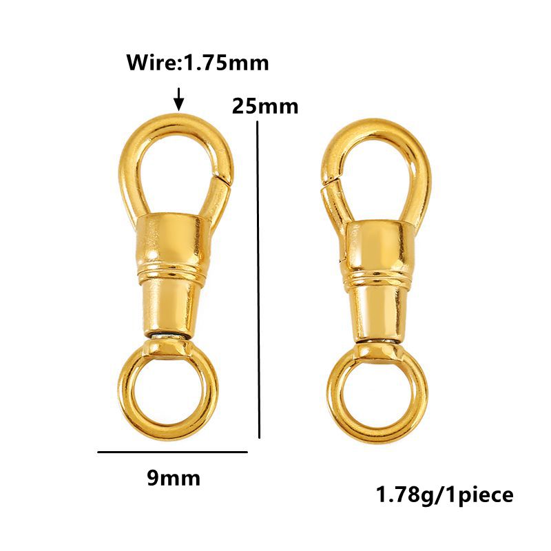 ตัวล็อคสแตนเลส 2 ชิ้น รูปทรงวง - Jewelry Making Metal Supplies บทวิจารณ์และราคา