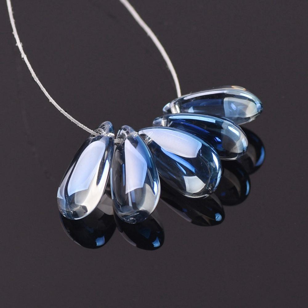 ลูกปัดคริสตัลแก้วรูปหยดน้ำขนาด - Jewelry Making Drill บทวิจารณ์และราคา