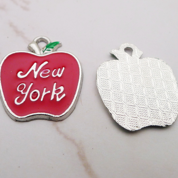จี้ห้อยเคลือบลายแอปเปิ้ลนิวยอร - Jewelry Making York บทวิจารณ์และราคา