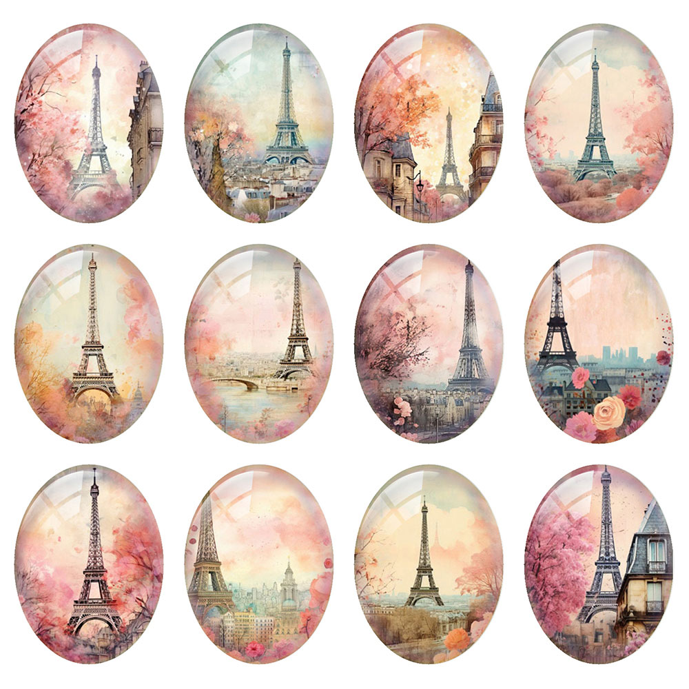 คาโบชองแก้วรูปทรงกลม/วงรี/สี่เ - Jewelry Making Paris บทวิจารณ์และราคา