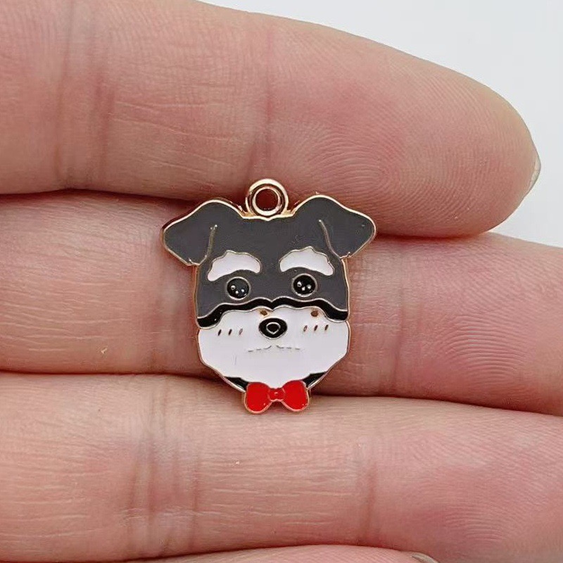 จี้โลหะผสมรูปสุนัขลายจุดการ์ตู - Jewelry Making Accessories บทวิจารณ์และราคา